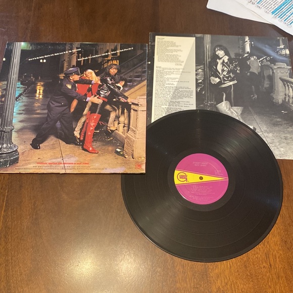 Rick James Street Songs vinyl record - Picture 2 of 2